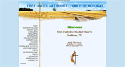 Desktop Screenshot of hollidayumc.com